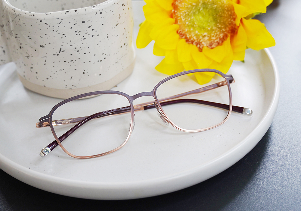 極‧舒適3.0系列 l 博學多聞多邊框眼鏡 | 漸層咖