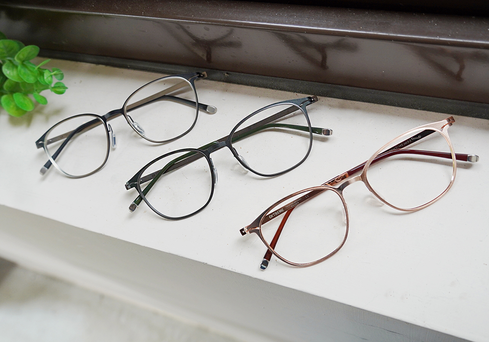 極‧舒適3.0系列 l 高雅多邊圓框眼鏡 | 黑X銀