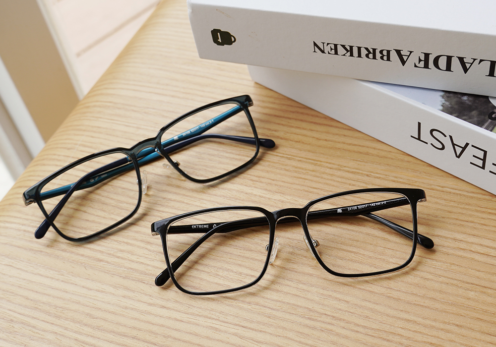 極‧舒適3.0系列 l  微波粼粼方框眼鏡 大海藍