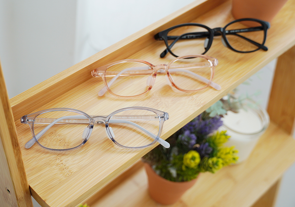 極‧舒適3.0系列 l  低調小細圓框眼鏡 l 冰川藍