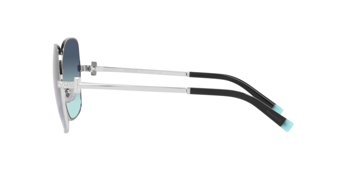 Tiffany &amp; Co. | 冷豔質感方框太陽眼鏡 | 冰透銀