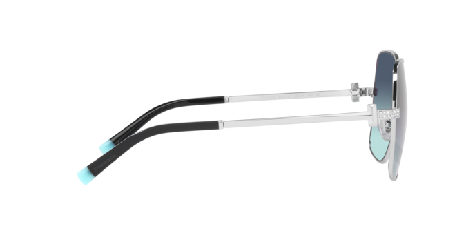 Tiffany &amp; Co. | 冷豔質感方框太陽眼鏡 | 冰透銀