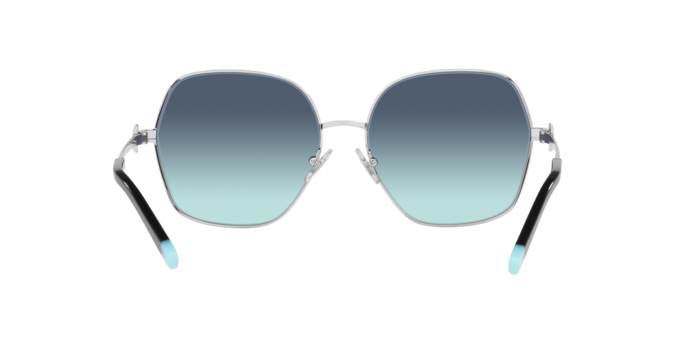 Tiffany &amp; Co. | 冷豔質感方框太陽眼鏡 | 冰透銀