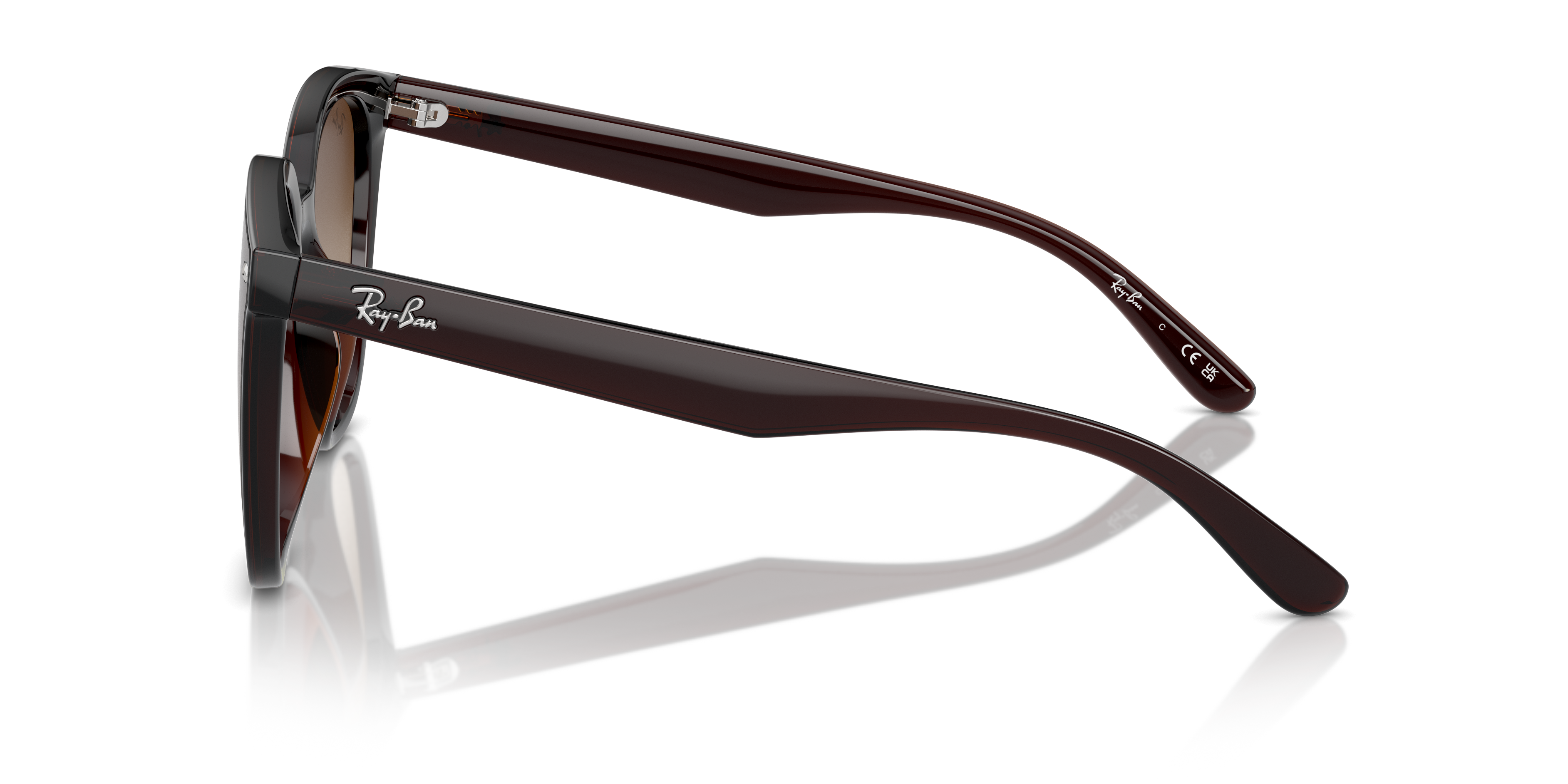 Ray Ban l  現代大方框太陽眼鏡 | 冰拿鐵