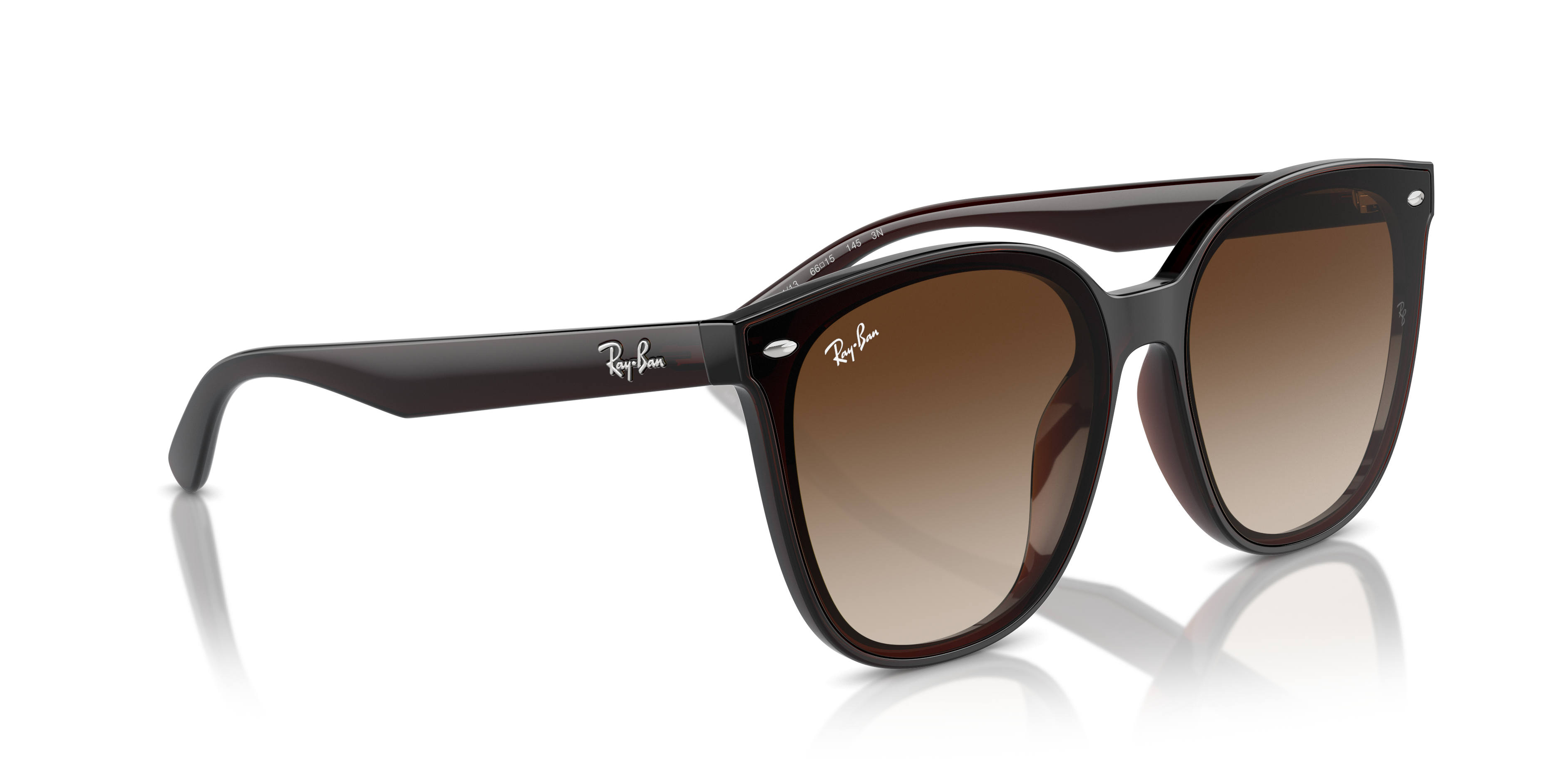Ray Ban l  現代大方框太陽眼鏡 | 冰拿鐵