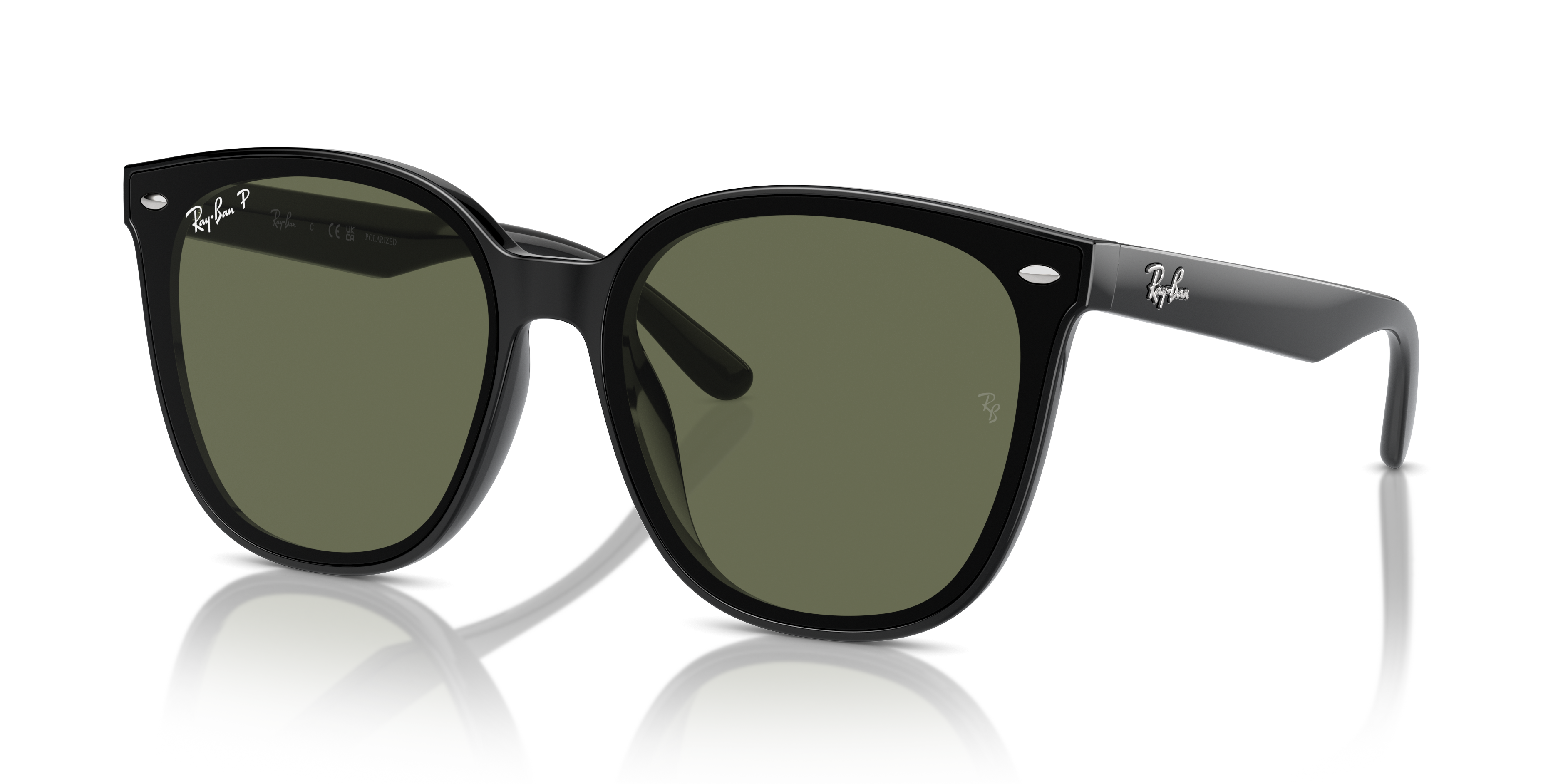 Ray Ban l  現代大方框太陽眼鏡 | 橄欖綠