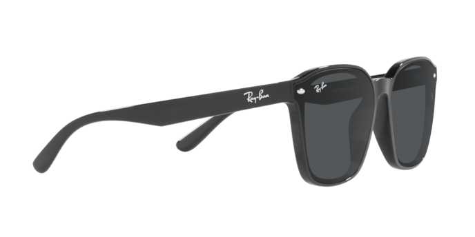 Ray Ban l 張政禹同款-魅力方框太陽眼鏡|迷霧黑