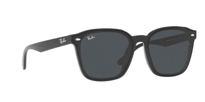 Ray Ban l 張政禹同款-魅力方框太陽眼鏡|迷霧黑
