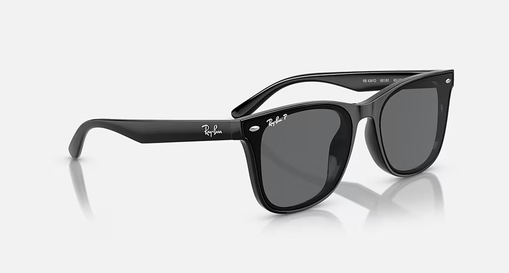 Ray Ban l  秘密情報員方框太陽眼鏡 | 逐空黑