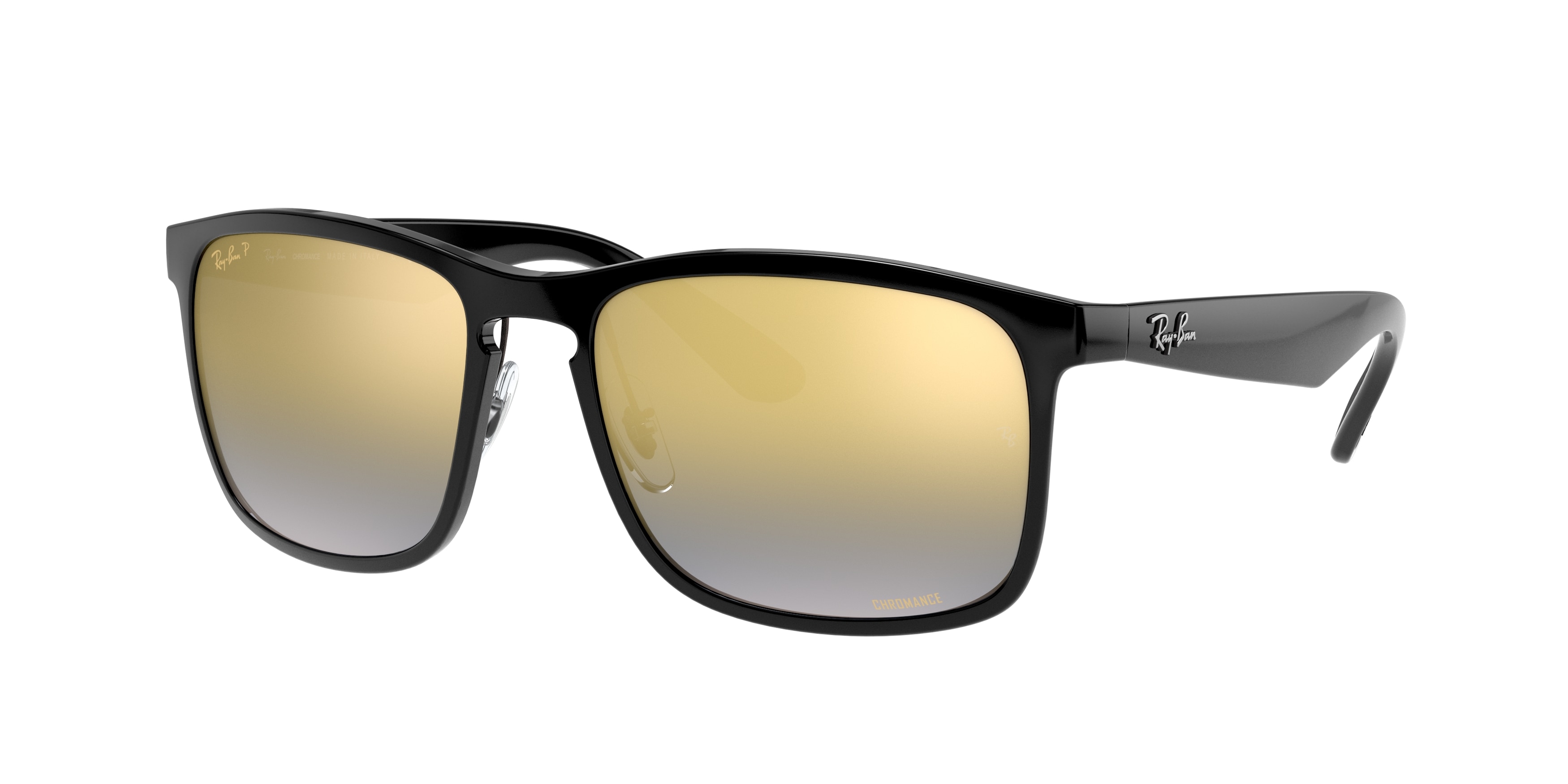 Ray Ban l 煙花慶典方框太陽眼鏡| 漸層橙黃