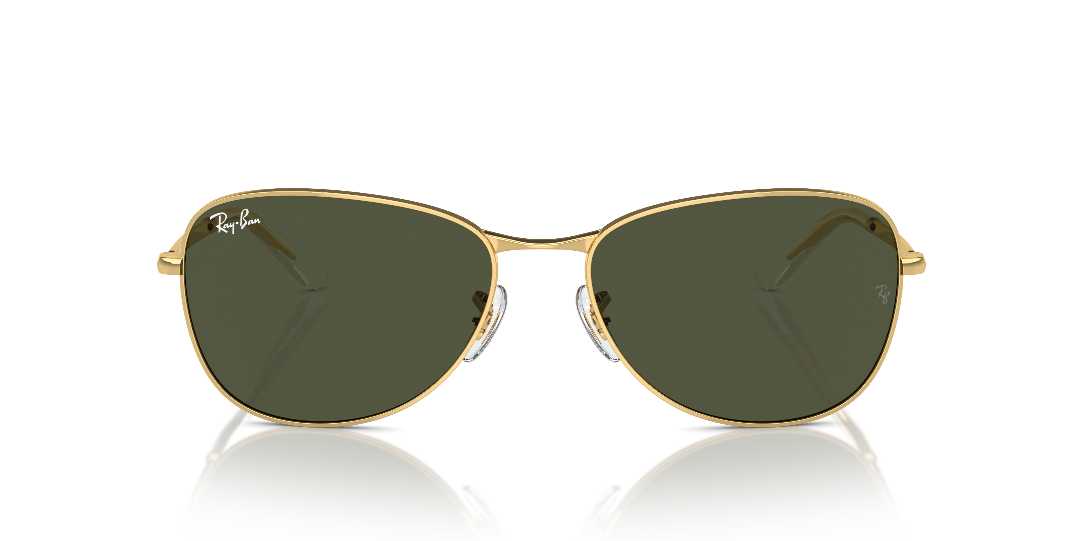 Ray Ban l 經典俐落多邊框太陽眼鏡 | 質感金