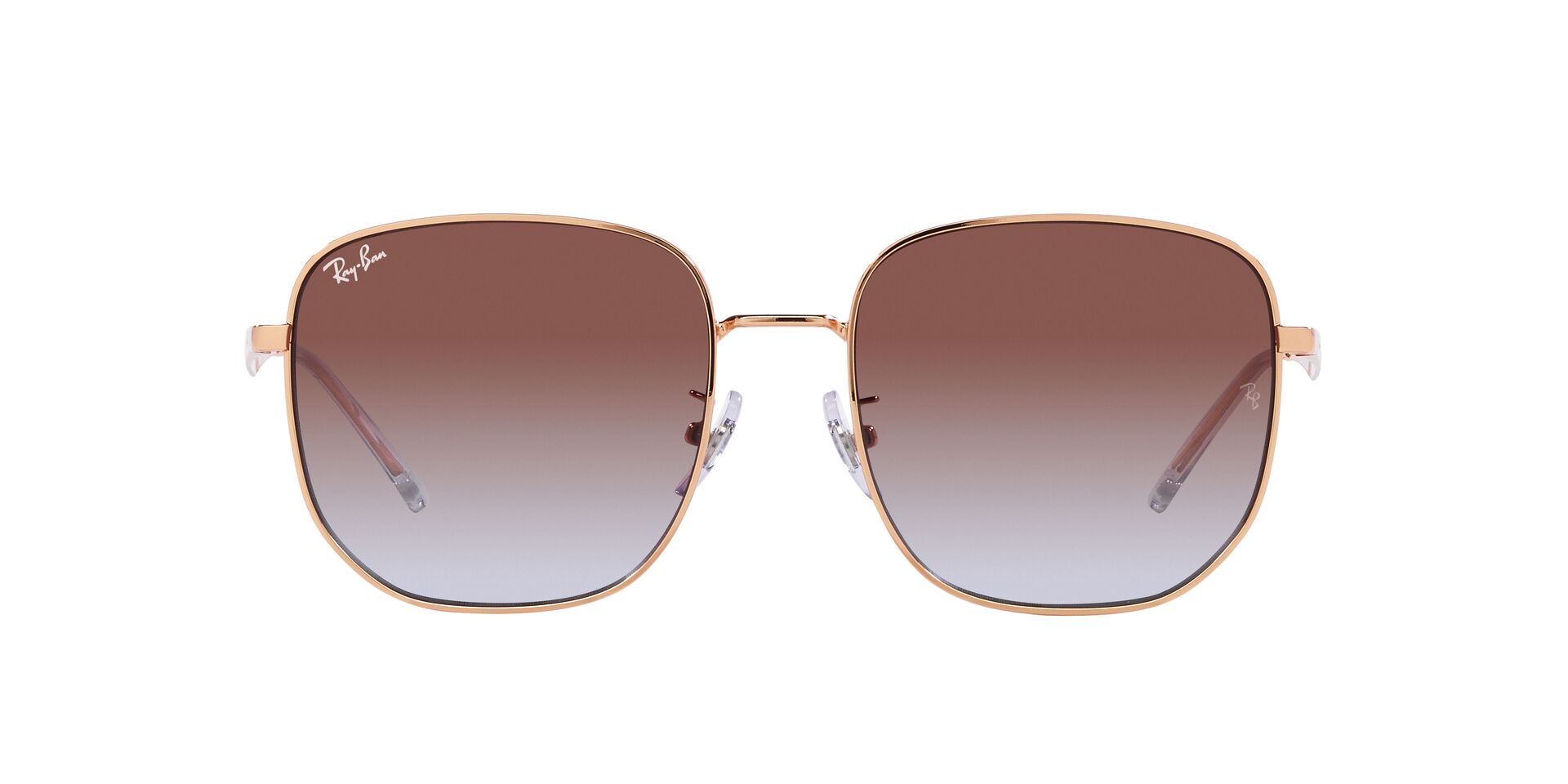 Ray Ban l 夏日日落方框太陽眼鏡 | 漸層粉