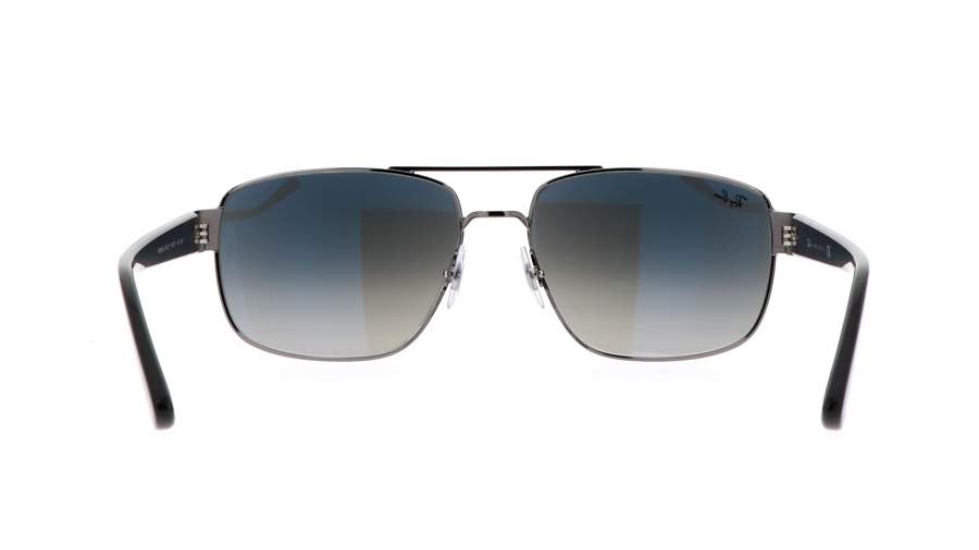 Ray Ban l 自由旅行者方框太陽眼鏡｜經典黑