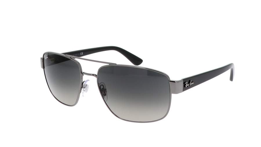 Ray Ban l 自由旅行者方框太陽眼鏡｜經典黑