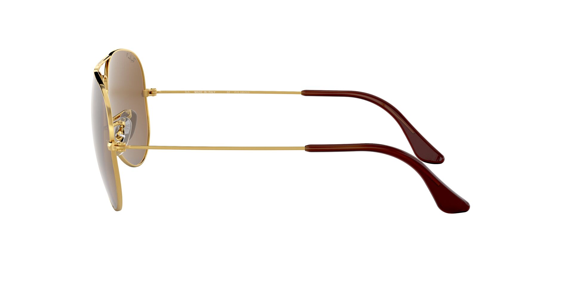 Ray Ban l 自信大膽雙槓多邊框太陽眼鏡｜復古金