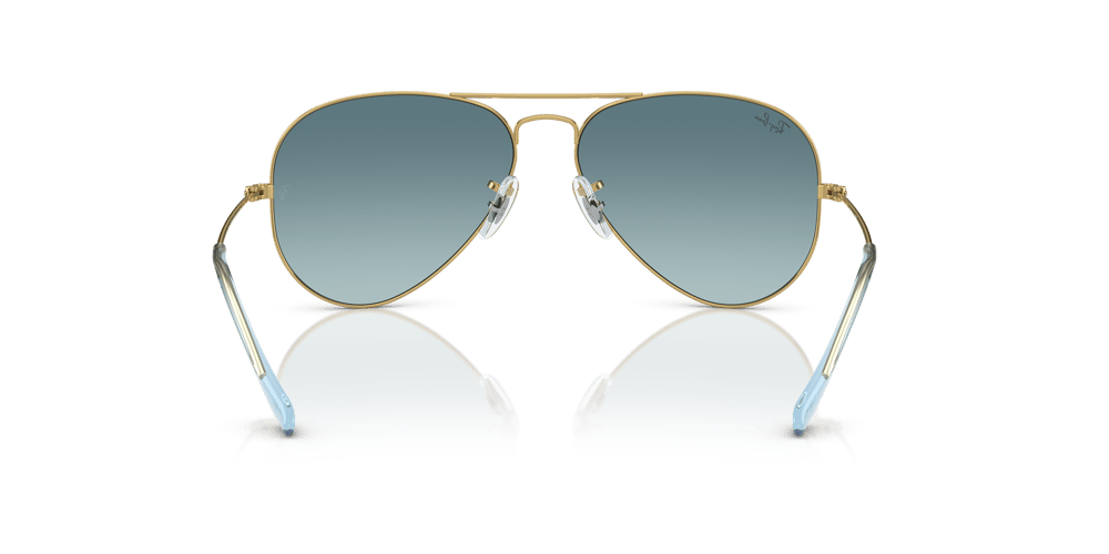 Ray Ban l 自信大膽雙槓多邊框太陽眼鏡｜奢華金