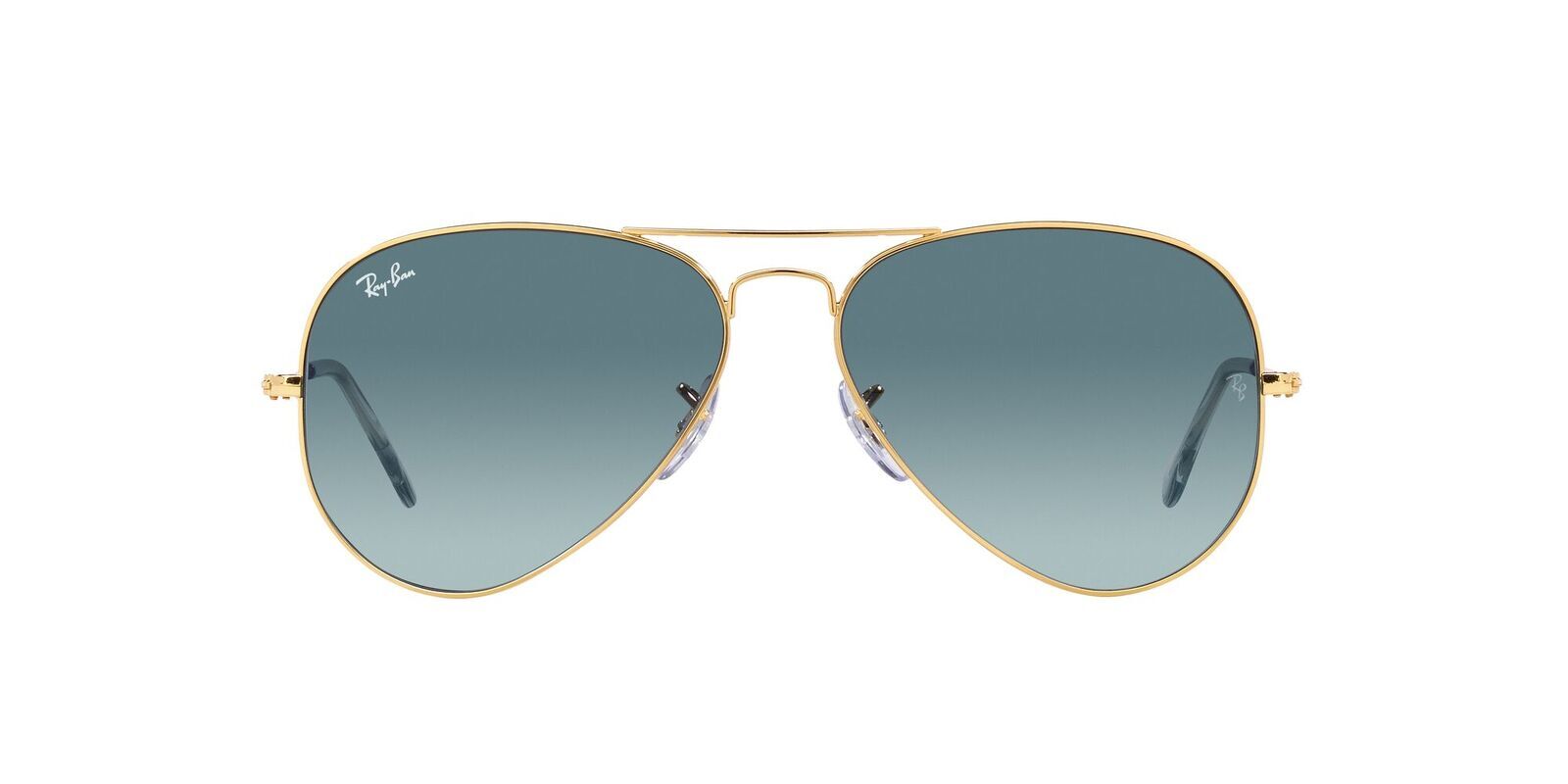 Ray Ban l 自信大膽雙槓多邊框太陽眼鏡｜奢華金