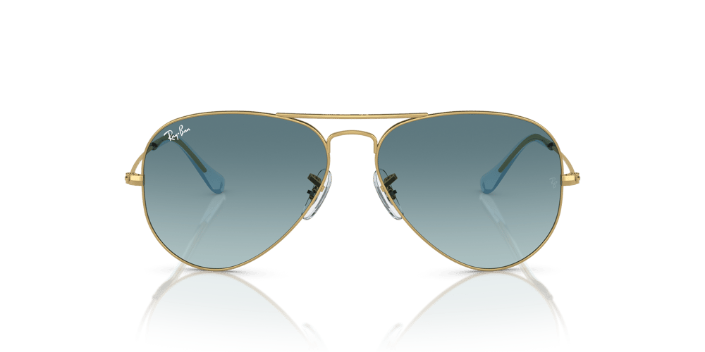 Ray Ban l 自信大膽雙槓多邊框太陽眼鏡｜奢華金