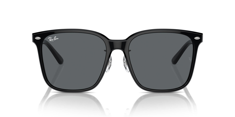 Ray Ban l 時尚酷炫方框太陽眼鏡｜冷調黑