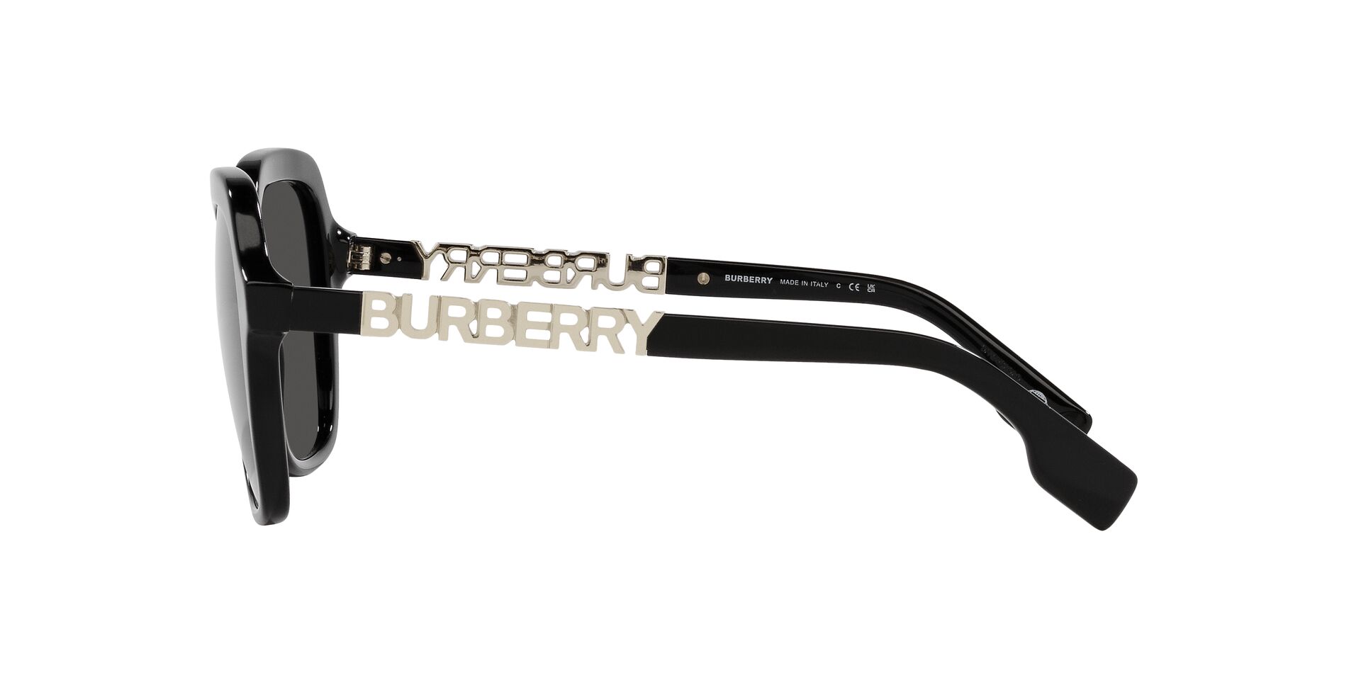 BURBERRY|高尚質感方框太陽眼鏡 | 尊貴黑