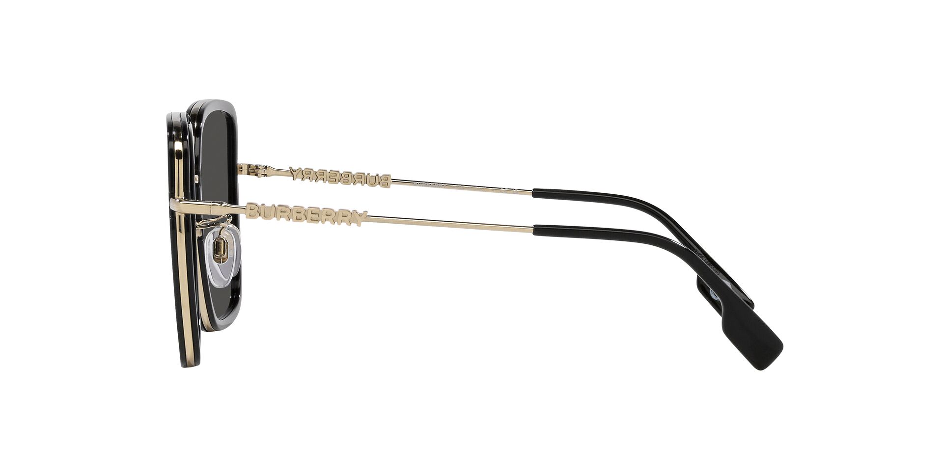 BURBERRY|氣質優雅大方框太陽眼鏡|月夜黑