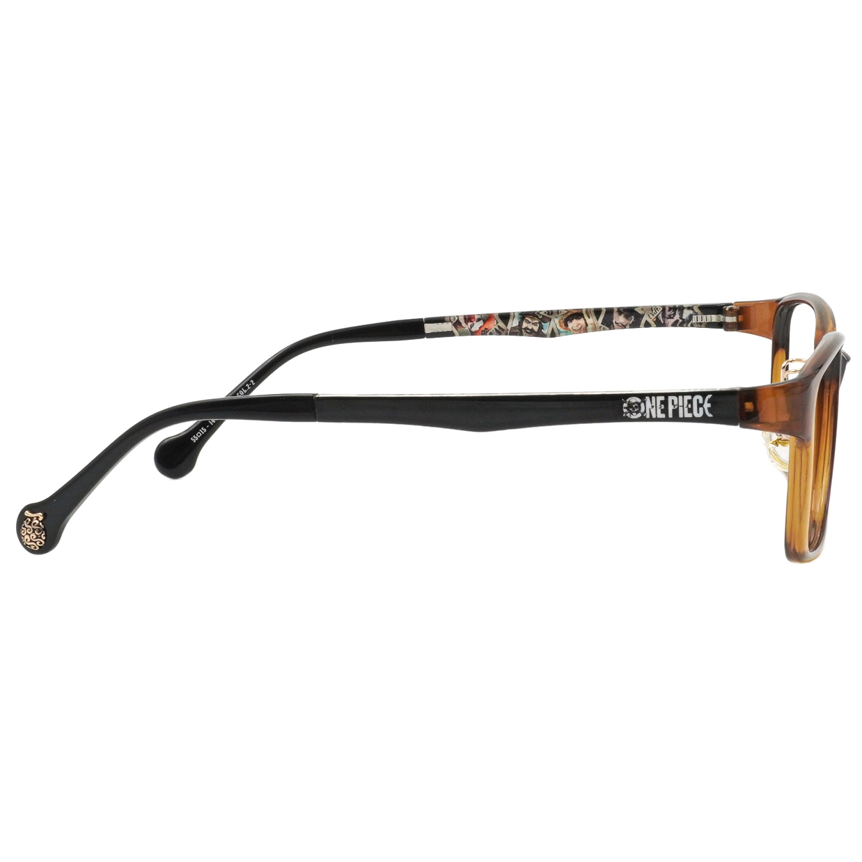 ONE PIECE |草帽海賊團-懸賞令 長方框眼鏡|低調棕