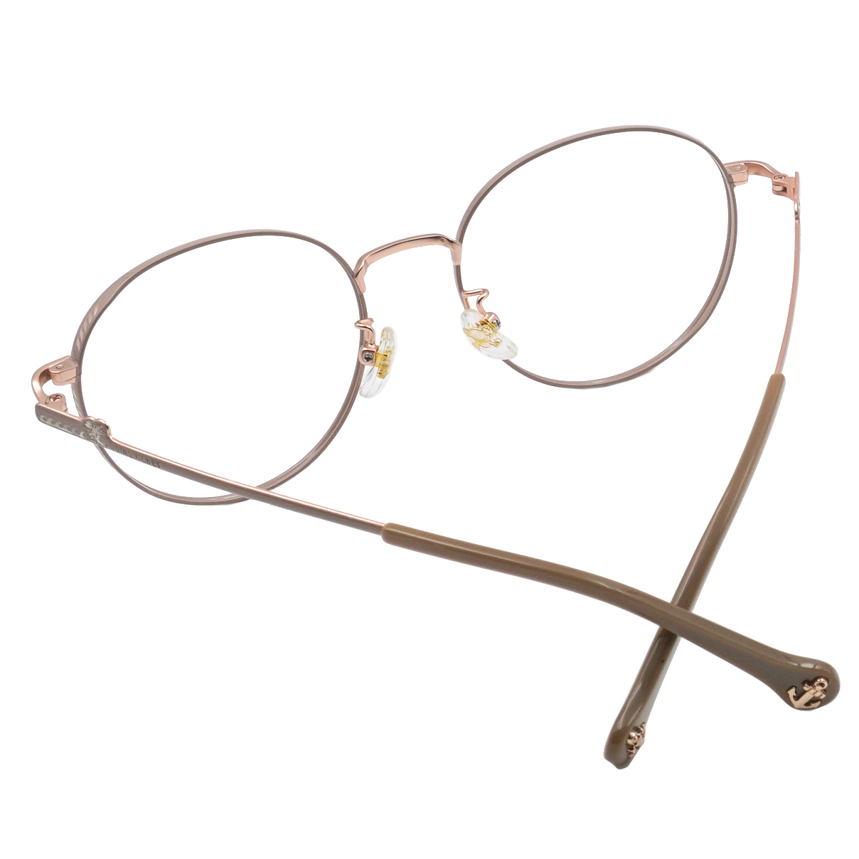 ONE PIECE |海上精靈-梅利號 圓框眼鏡|奶茶棕