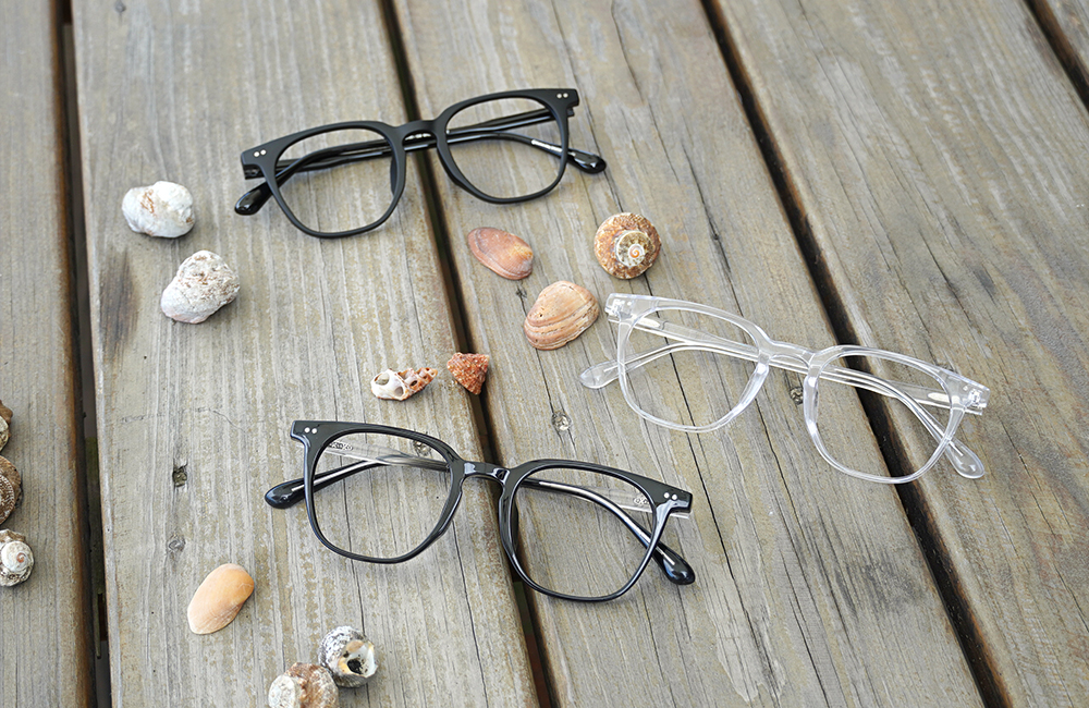 ONE PIECE |偉大航路 波士頓框眼鏡|漸層黑