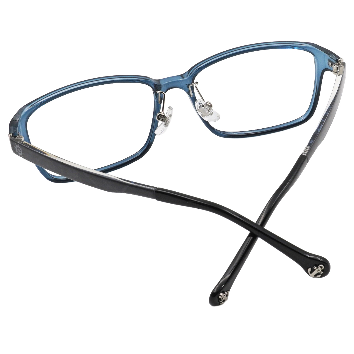 ONE PIECE |夢想の船-前進梅利號 長方框眼鏡|深海藍