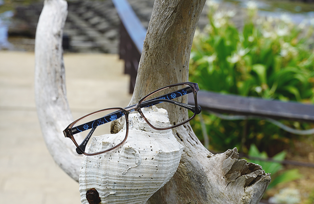 ONE PIECE |夢想の船-前進梅利號 長方框眼鏡|冰川灰