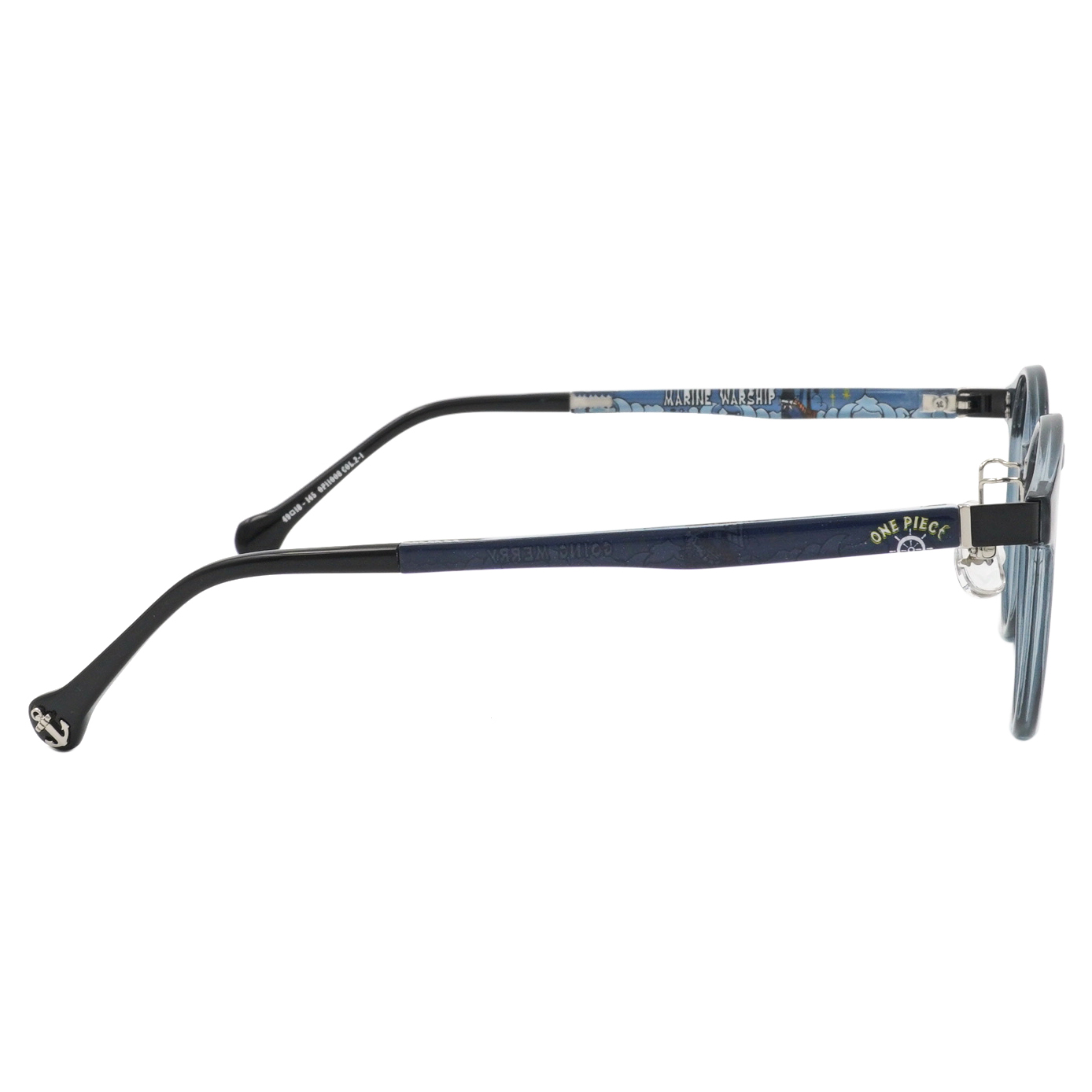 ONE PIECE |梅利號VS海軍 梨圓框眼鏡|霧霾藍