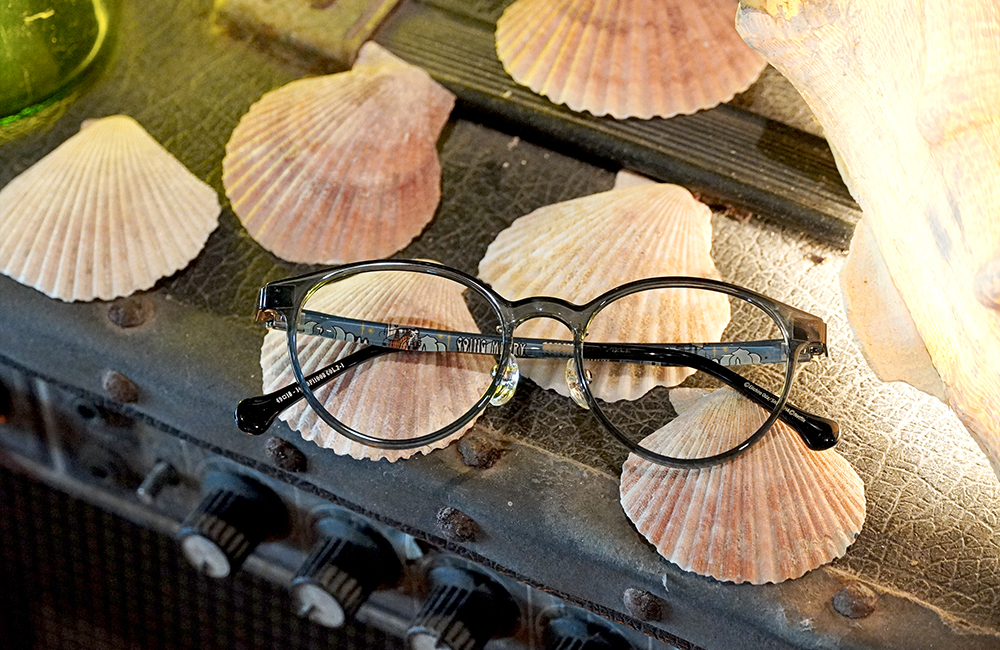 ONE PIECE |梅利號VS海軍 梨圓框眼鏡|霧霾藍