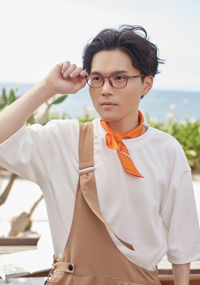 ONE PIECE |娜美-可可亞西村 長方框眼鏡|卡布奇諾