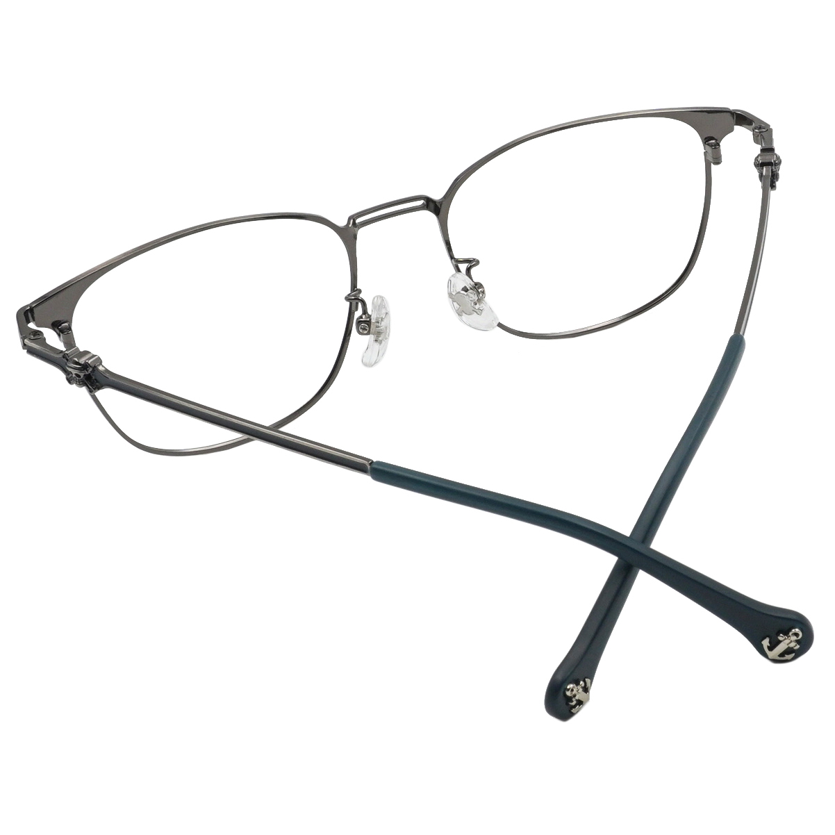 ONE PIECE |魯夫-草帽骷髏頭 波士頓框眼鏡|碧色