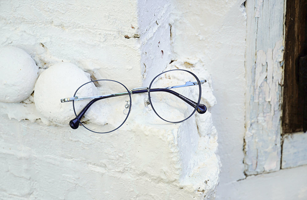 ONE PIECE |海上精靈-梅利號 圓框眼鏡|深海藍