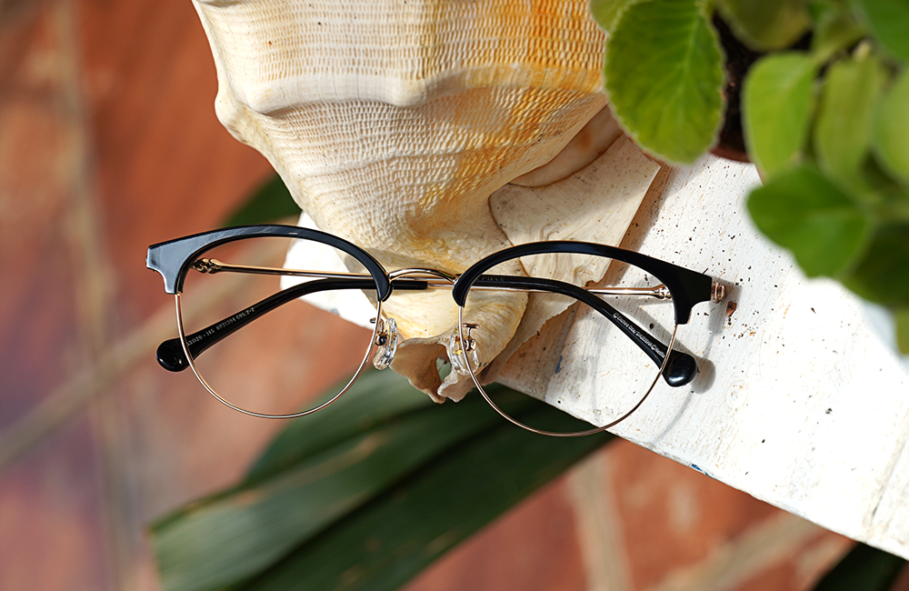 ONE PIECE |魯夫帽-橡膠果實同款 圓眉框眼鏡|金果實