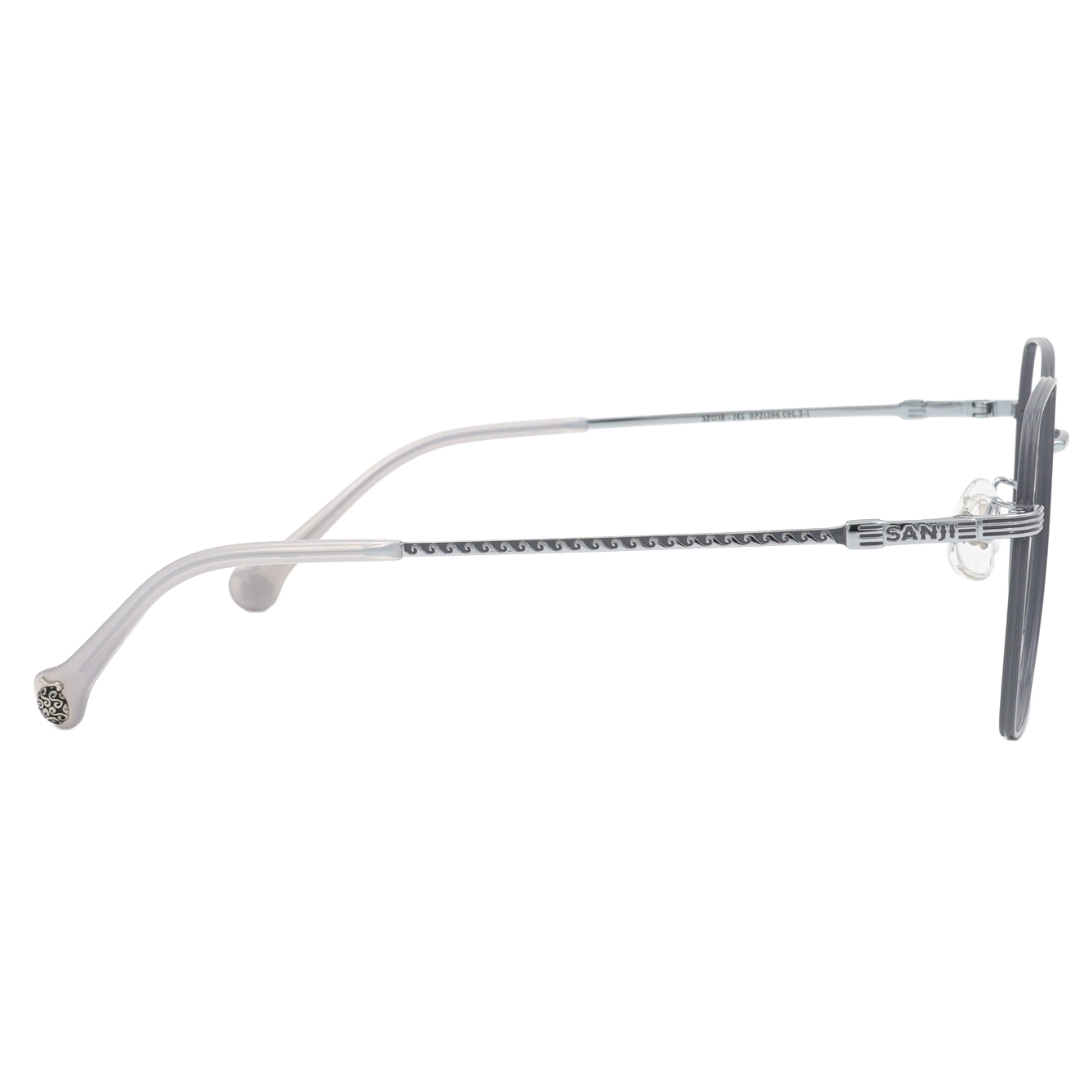 ONE PIECE |香吉士-刀叉風暴 多邊框眼鏡|冰山灰