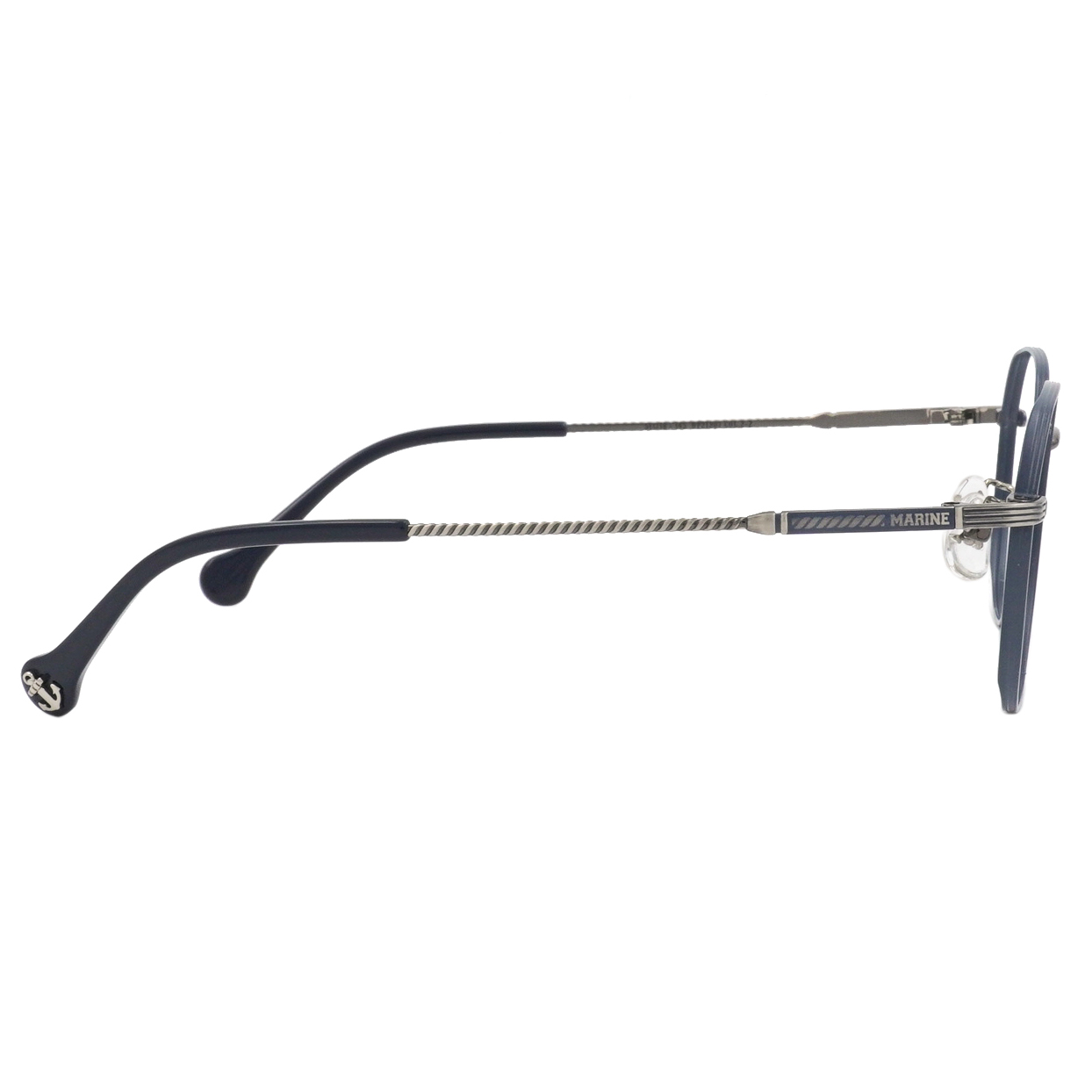 ONE PIECE |卡普-犬首海軍 多邊框眼鏡|海軍藍