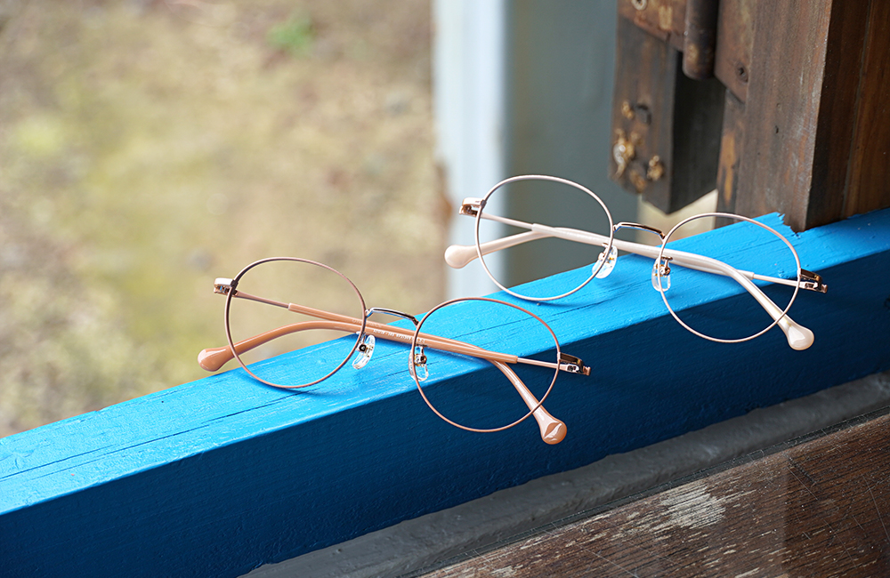 ONE PIECE |娜美-天才航海士 圓框眼鏡|日落橘