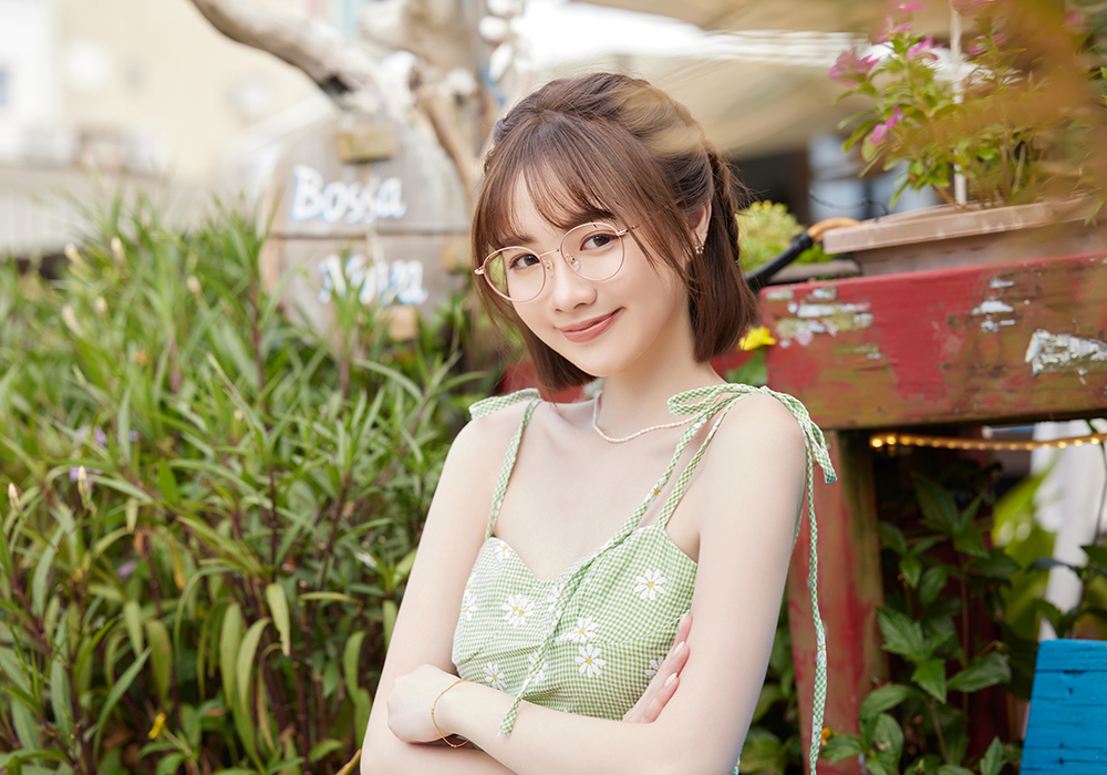 ONE PIECE |娜美-天才航海士 圓框眼鏡|日落橘