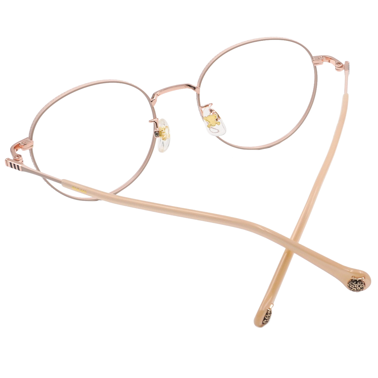 ONE PIECE |娜美-天才航海士 圓框眼鏡|櫻花粉