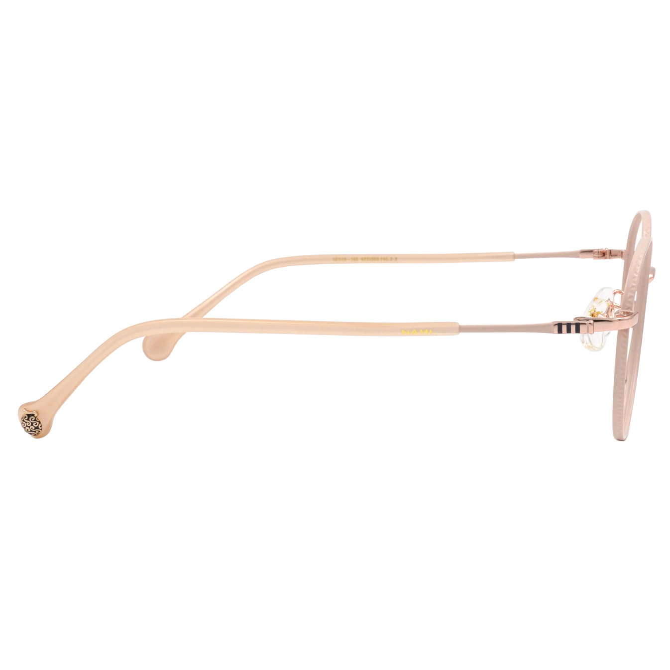 ONE PIECE |娜美-天才航海士 圓框眼鏡|櫻花粉