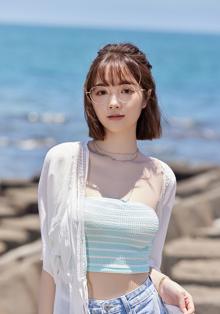 ONE PIECE |娜美-天才航海士 圓框眼鏡|櫻花粉