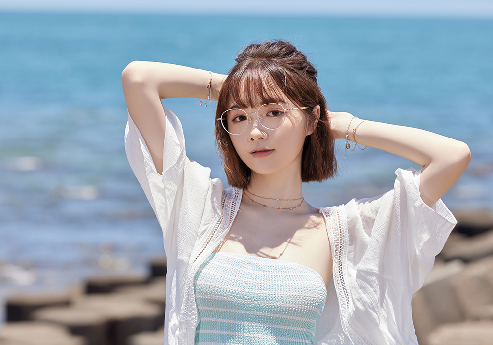 ONE PIECE |娜美-天才航海士 圓框眼鏡|櫻花粉