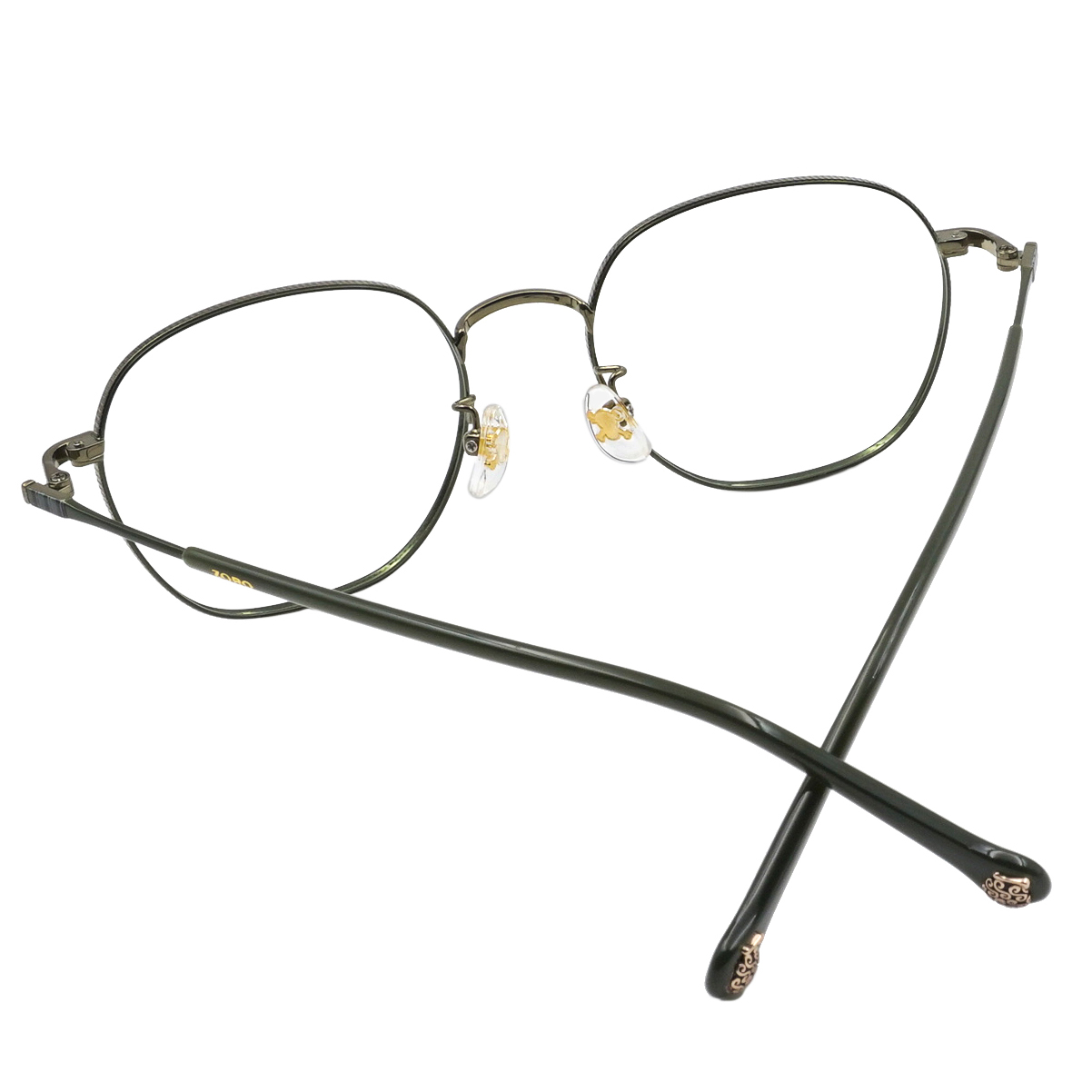 ONE PIECE |索隆-日風腹卷三刀流 多邊圓框眼鏡|橄欖綠