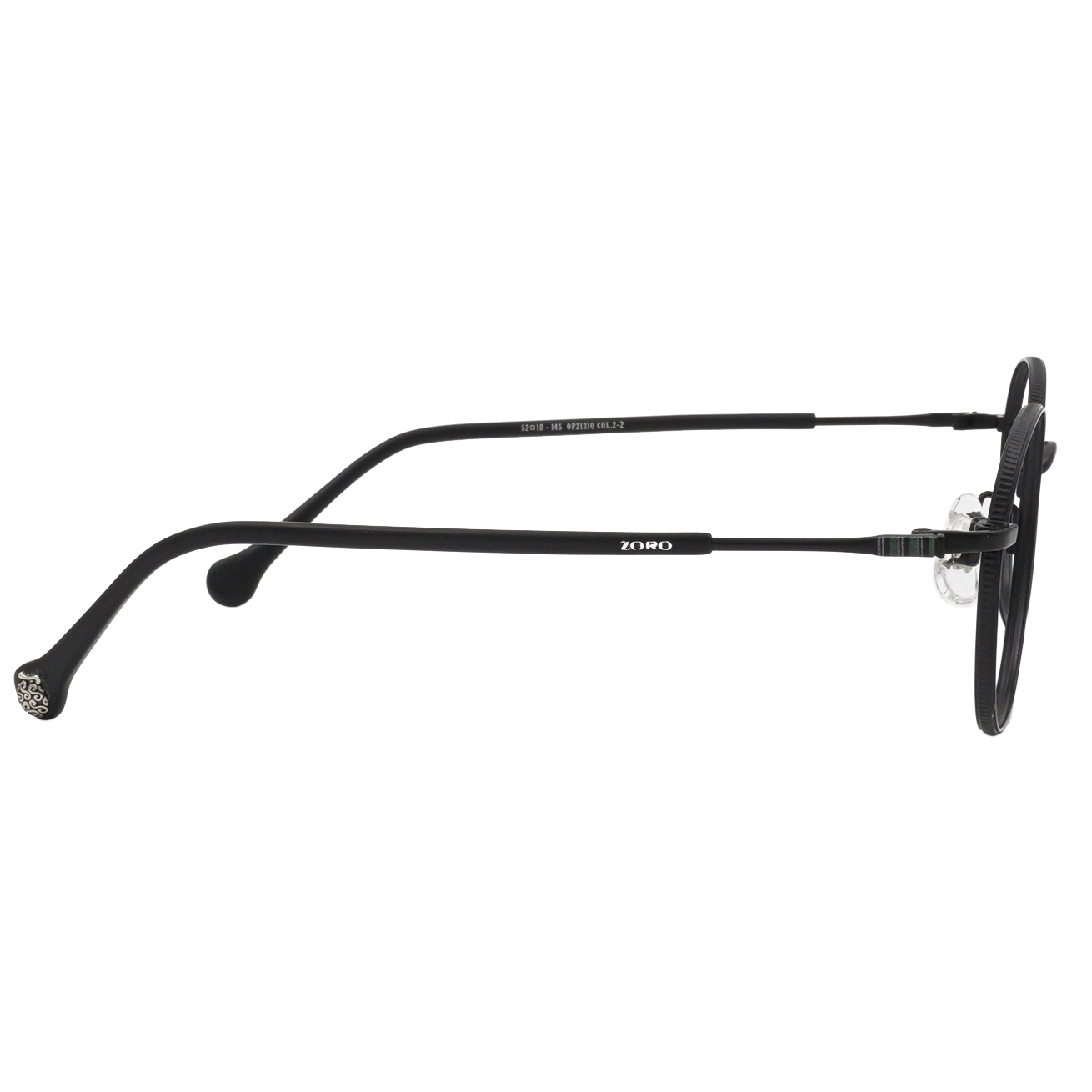 ONE PIECE |索隆-日風腹卷三刀流 多邊圓框眼鏡|武士黑