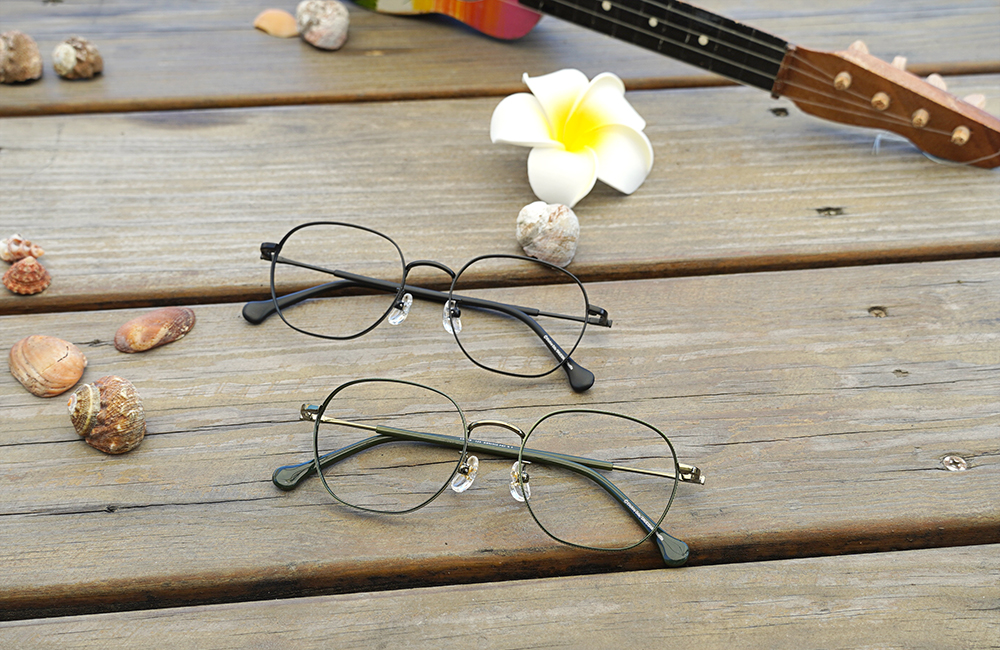 ONE PIECE |索隆-日風腹卷三刀流 多邊圓框眼鏡|武士黑