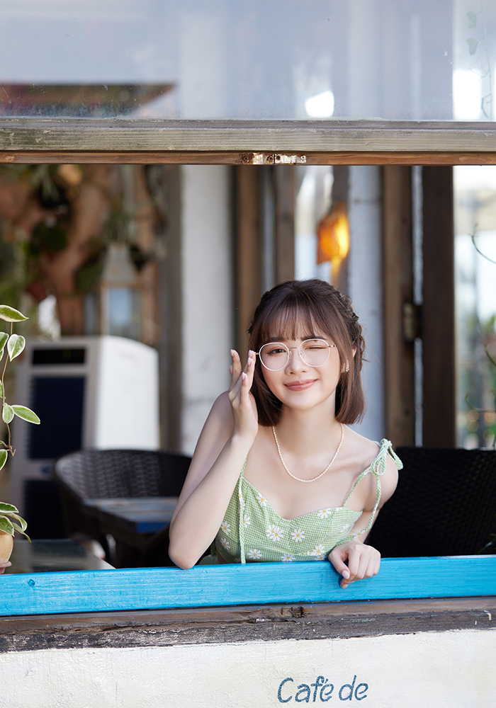 ONE PIECE |騙人布-銀河小彈珠 多邊框眼鏡|珠光白