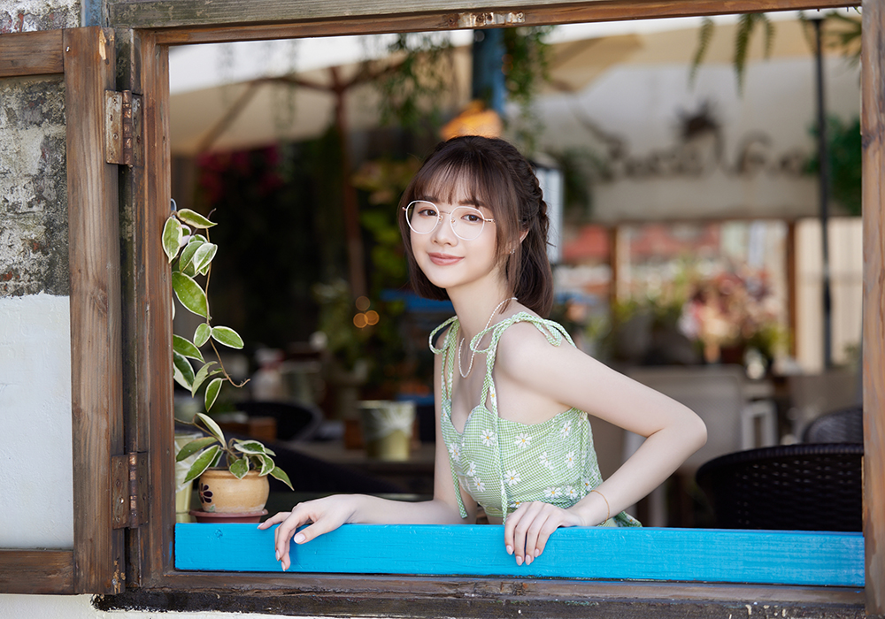 ONE PIECE |騙人布-銀河小彈珠 多邊框眼鏡|珠光白