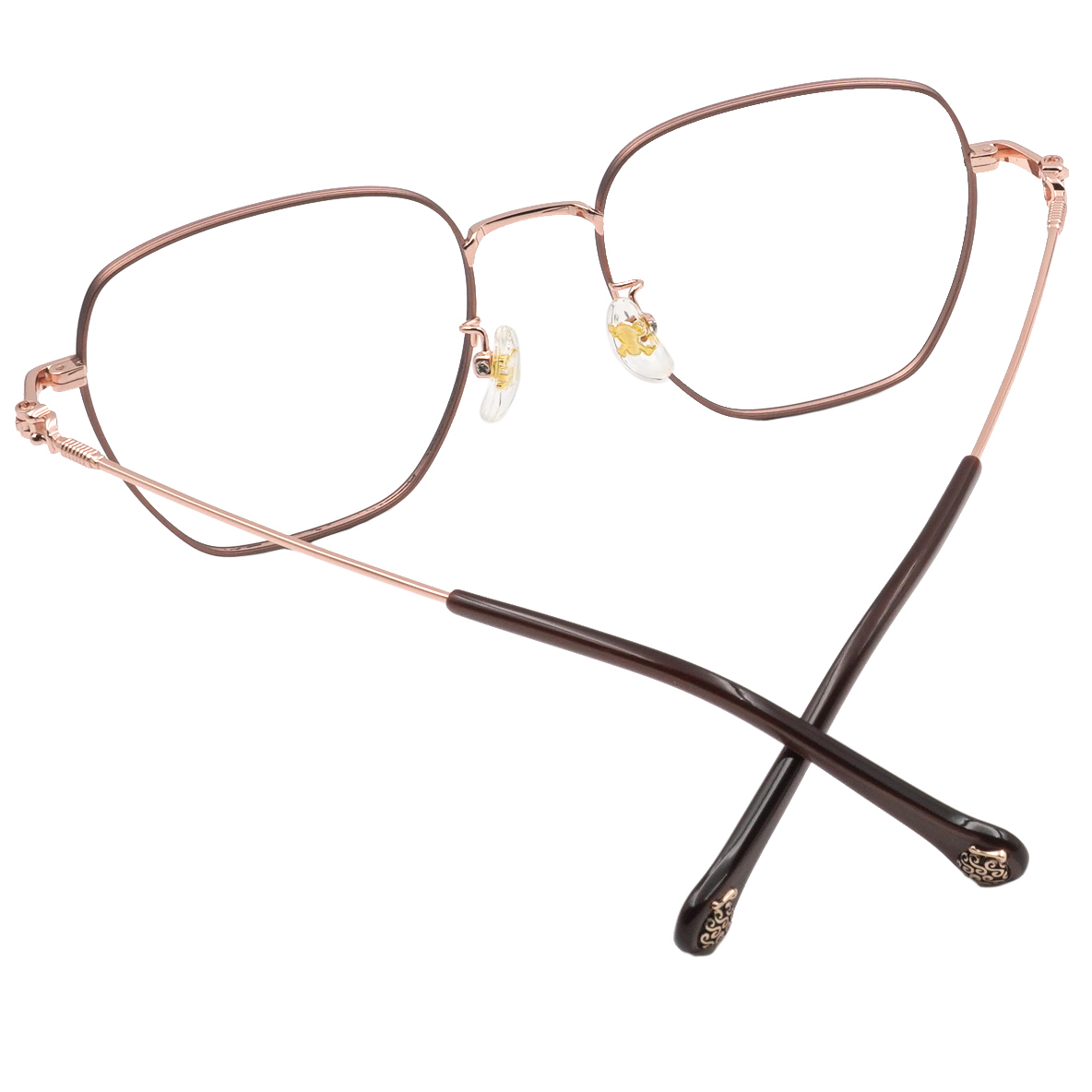 ONE PIECE |騙人布-完美狙擊 多邊框眼鏡|可可棕